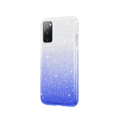 Husa Samsung Galaxy A13 / A13 5G, Shiny, Silver Albastru